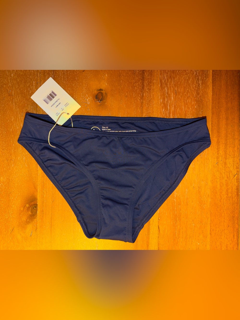 Andie Navy Bikini Bottom - Clean Classic Coverage